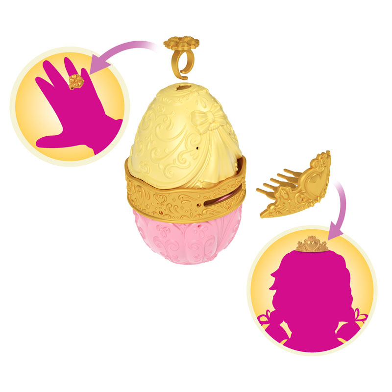 Mattel Disney Princess Μίνι Κούκλες Αυγουλάκι Έκπληξη - Σχέδια JHG92