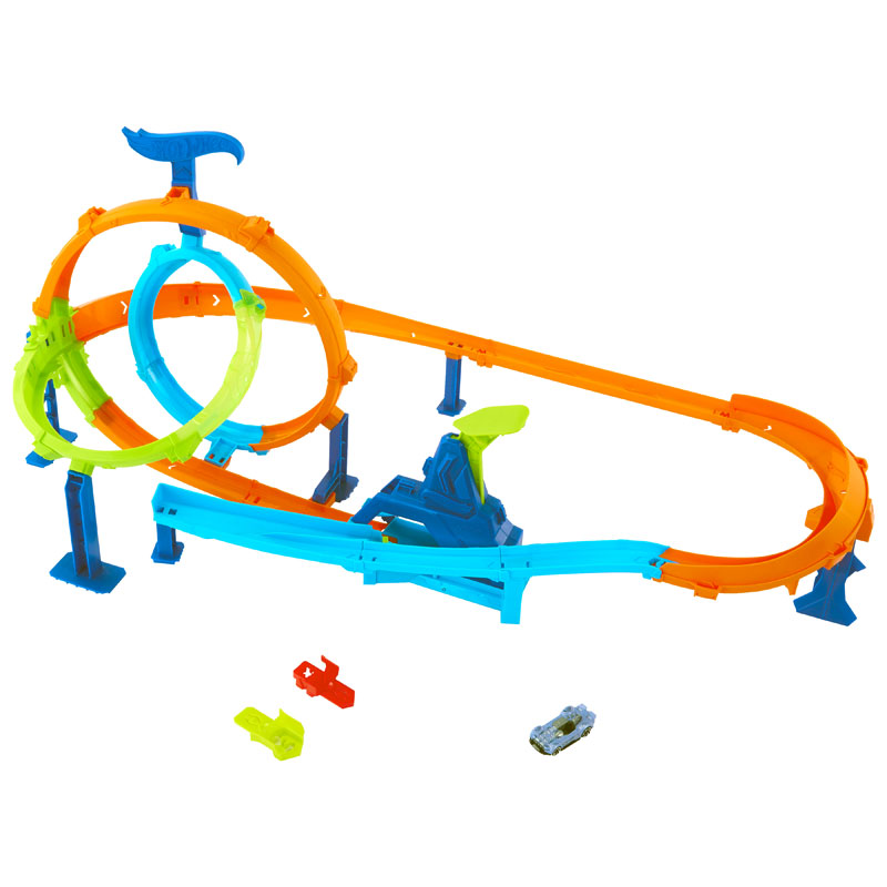 Mattel Hot Wheels® Rapid Launch Cyclone™ - Πίστα Γρήγορης Εκτόξευσης & Σύγκρουσης JHK73