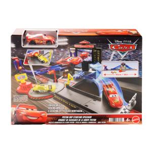 Mattel Cars Piston Cup Stunting Speedway Μεγάλη Πίστα Αγώνων για Κόλπα JHL42