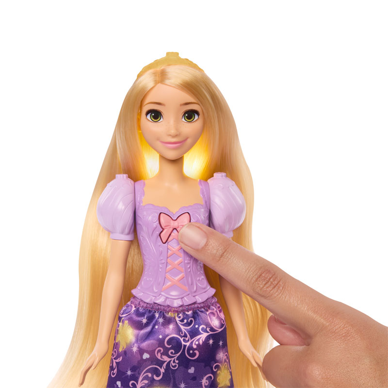 Mattel Disney Princess Magical Hair Rapunzel με Μαλλιά που λάμπουν JHL46