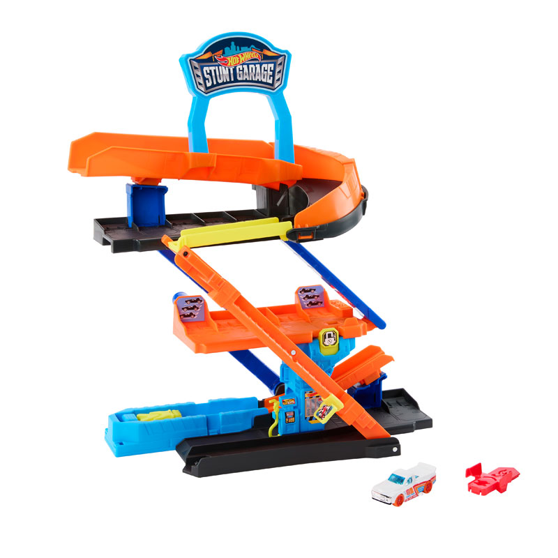 Mattel Hot Wheels City™ Transforming Stunt Garage Πολυμορφικό Γκαράζ Πίστα JHL94