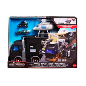Mattel Matchbox The Movie Transforming Mobile Command Νταλίκα Σετ Παιχνιδιού JJB32
