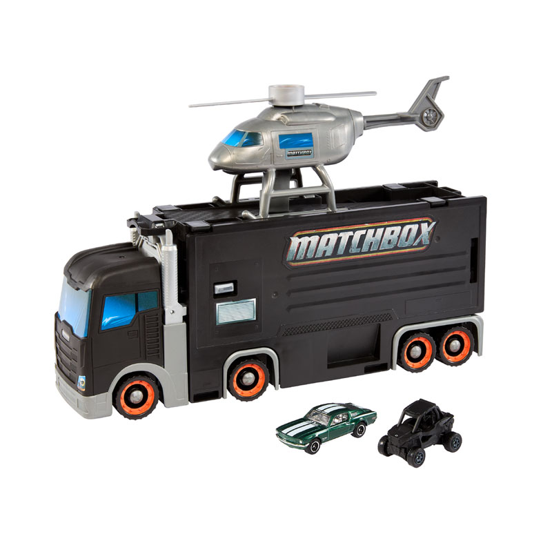 Mattel Matchbox The Movie Transforming Mobile Command Νταλίκα Σετ Παιχνιδιού JJB32