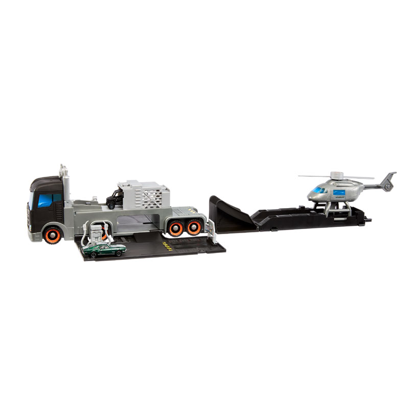 Mattel Matchbox The Movie Transforming Mobile Command Νταλίκα Σετ Παιχνιδιού JJB32