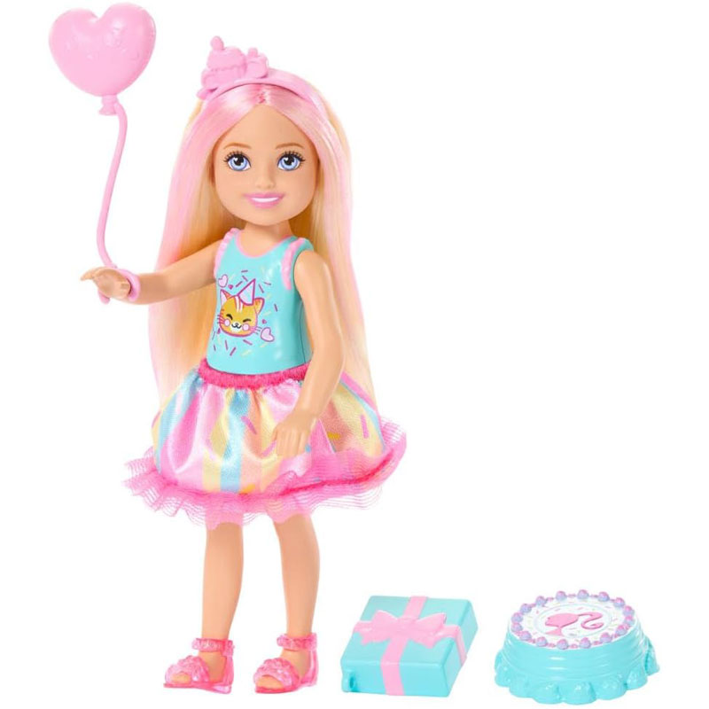 Mattel Barbie Club Chelsea Family & Friends Birthday-Themed Χαρούμενα Γενέθλια JJB37