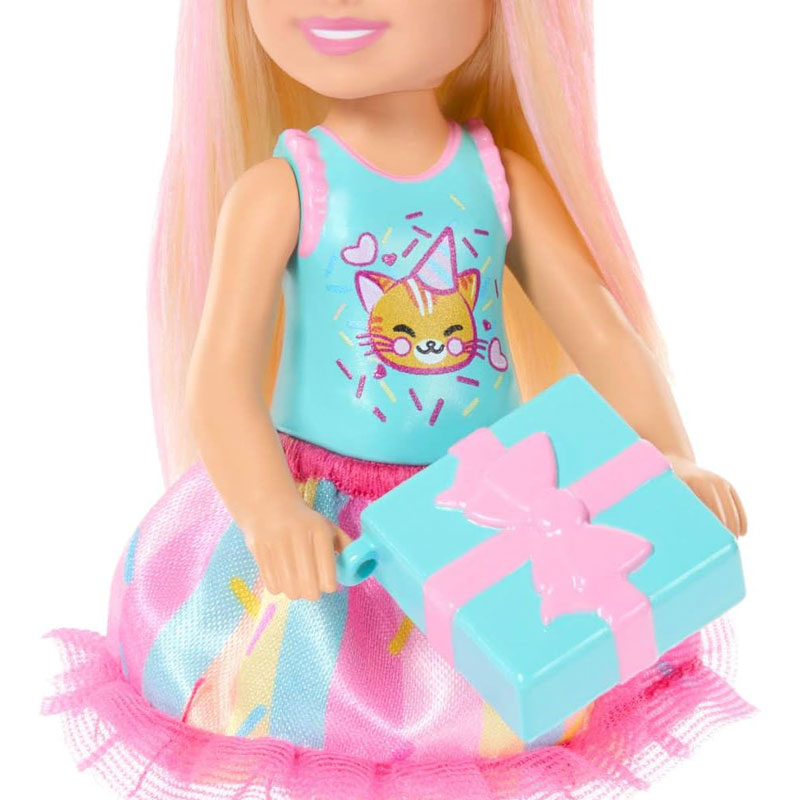 Mattel Barbie Club Chelsea Family & Friends Birthday-Themed Χαρούμενα Γενέθλια JJB37