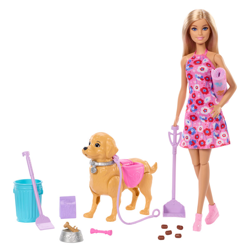 Mattel Barbie Βόλτα με Σκυλάκι JJB46