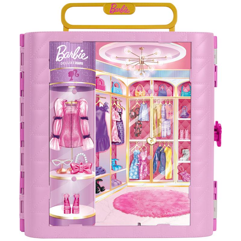 Mattel Barbie Νέα Deluxe Ντουλάπα JJP01