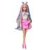 Mattel Barbie Rainbow Sparkle Hair Fashion Doll Πολύχρωμα Μαλλιά με Γκλίτερ JJP07