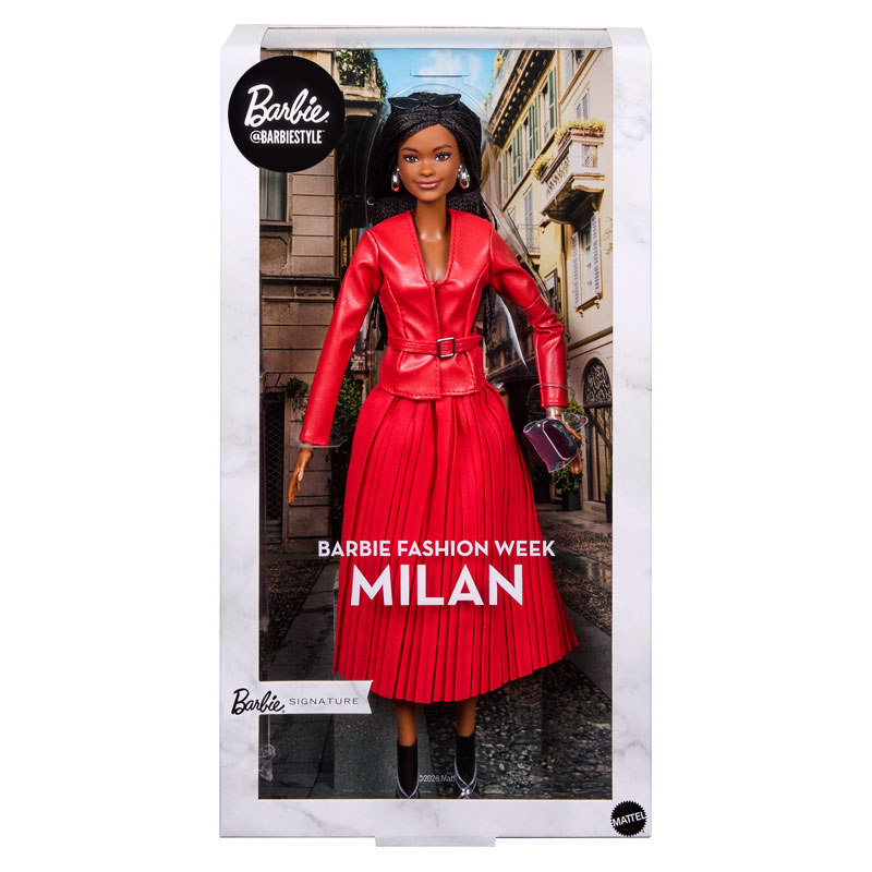 Mattel Barbie Signature @BarbieStyle™ Brooklyn Fashion Week Milan JJX31