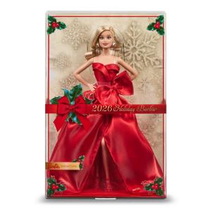 Mattel Barbie® Signature Holiday 2026 Blonde Doll JJX65