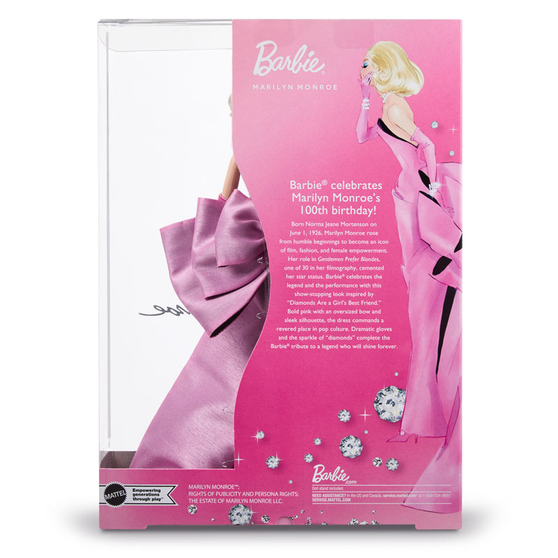 Mattel Barbie® Signature Music Series Συλλεκτική Κούκλα "Marilyn Monroe" JJY00