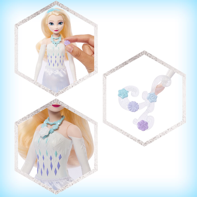 Mattel Disney Frozen Jewel Reveal Elsa με Κοσμηματοθήκη JJY36