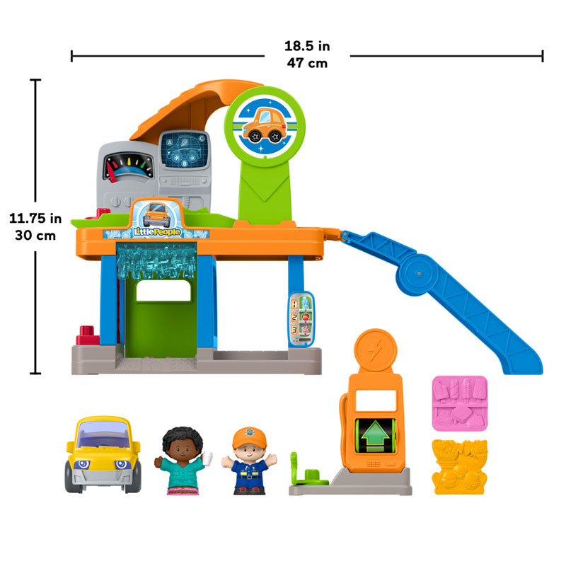 Fisher-Price® Little People® Let's Go Fillin' Fun Service Station - Γκαράζ JJY97