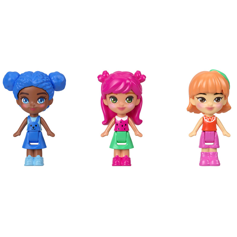 Mattel Polly Pocket The Fruit Friend Reveal Σετ Με Φρουτάκια - Σχέδια JKC86