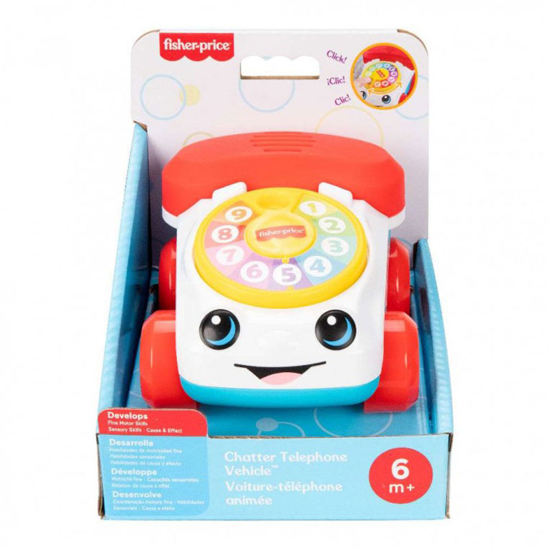 Fisher-Price® Chatter Telephone Vehicle™ Μίνι Τηλεφωνάκι JKD56