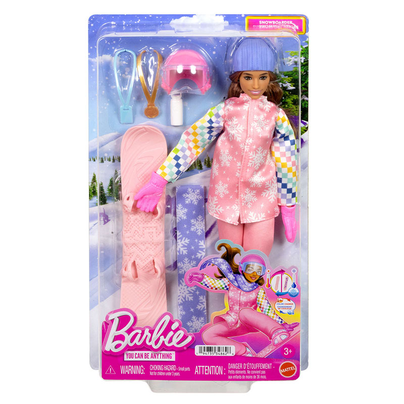Mattel Barbie Careers Snowboarder Doll JKF78
