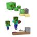 Mattel Minecraft Redstone Charged Βασική Φιγούρα με αξεσουάρ - Σχέδια JKK00