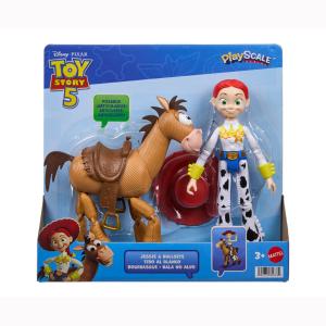 Mattel Disney & Pixar Toy Story 5 Φιγούρα Jessie & Bullseye18cm Σετ των 2 JKV21