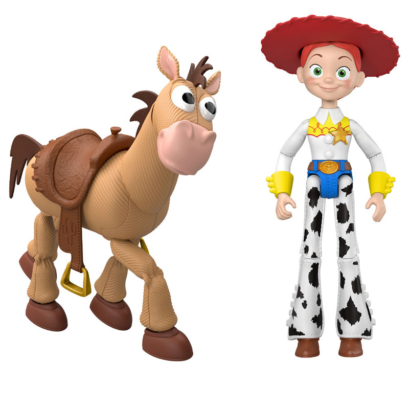 Mattel Disney & Pixar Toy Story 5 Φιγούρα Jessie & Bullseye18cm Σετ των 2 JKV21