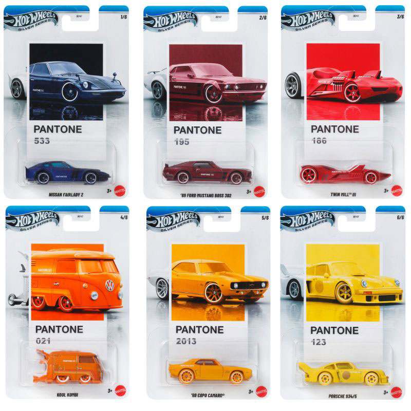 Mattel Hot Wheels Αυτοκινητάκια - Pantone - Σχέδια JKY47