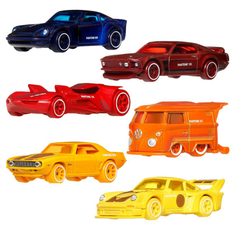 Mattel Hot Wheels Αυτοκινητάκια - Pantone - Σχέδια JKY47