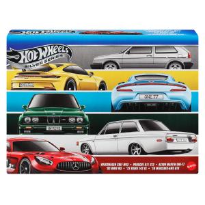 Mattel Hot Wheels Αυτοκινητάκια - Κασετίνα Euro Style Multipack JLB25