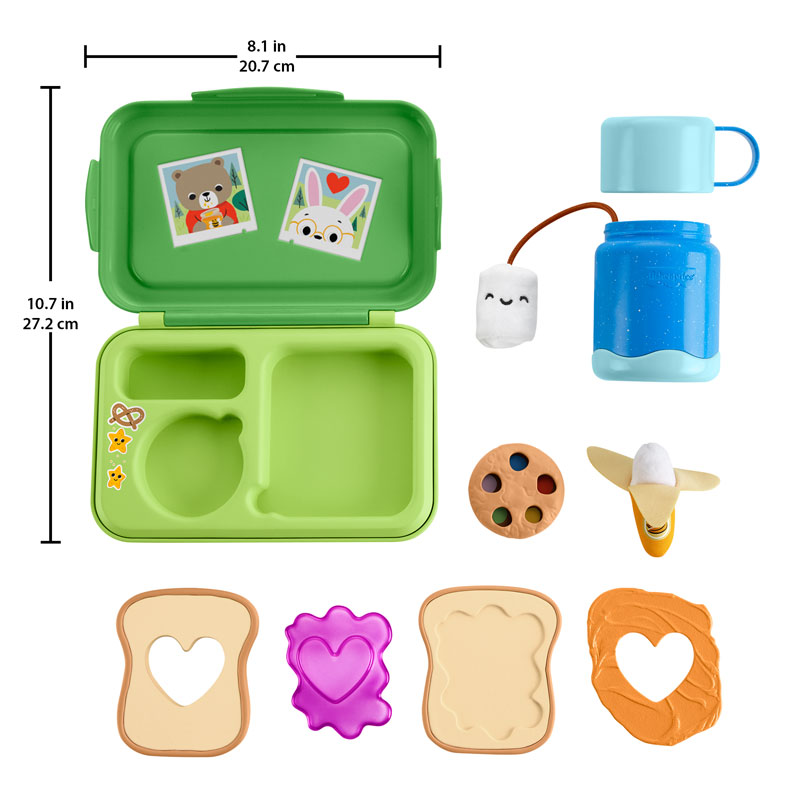 Fisher-Price® Friendship Forest Activity Lunchbox Φαγητοδοχείο με παγούρι JLC01