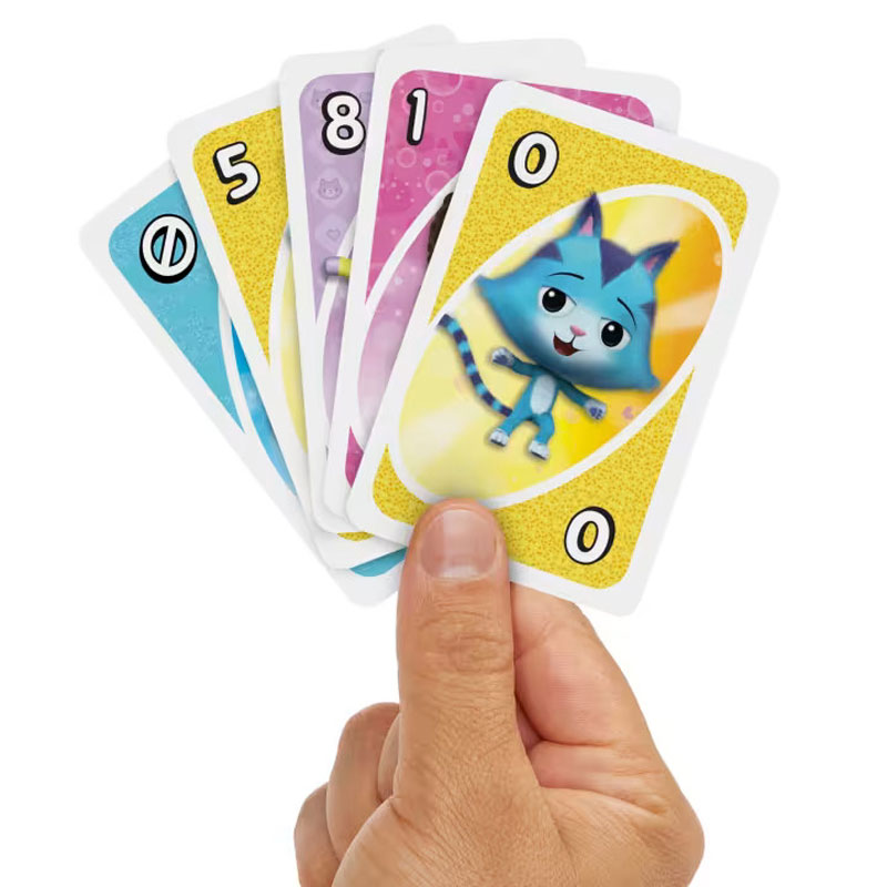 Mattel Uno Junior Κάρτες Gabby's Dollhouse JLH17