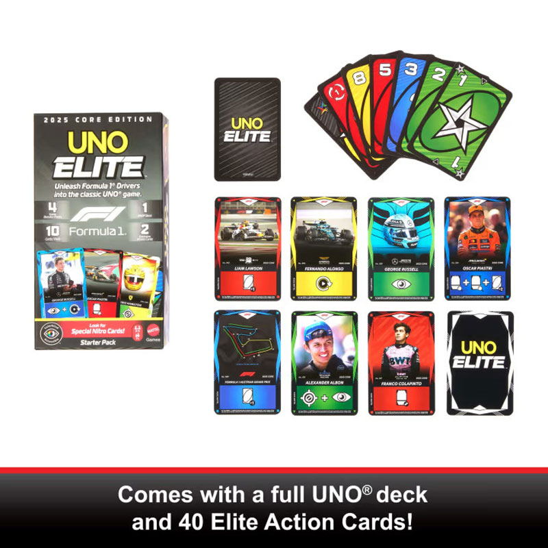 Mattel Uno Elite Formula 1 JLV42