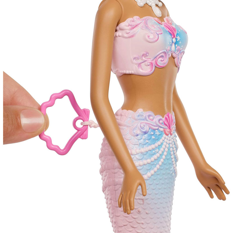 Mattel Barbie Γοργόνα με Φούσκες Bubble Sparkle Mermaid Doll JLW56