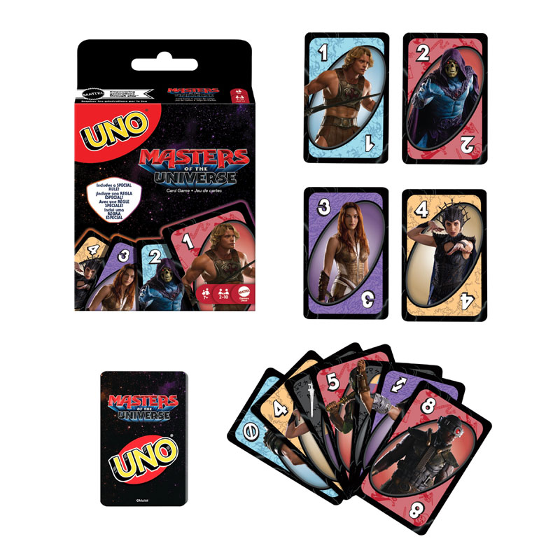 Mattel Uno He-Man MOTU (Αγγλική Εκδοση) JMF11