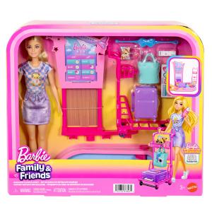 Mattel Barbie® Family & Friends Baggage Claim Barbie στο Αεροδρόμιο JMJ49