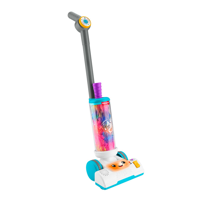 Fisher-Price® Laugh & Learn® 2-in-1 Vacuum Εκπαιδευτική Ηλεκτρική Σκούπα JMM35