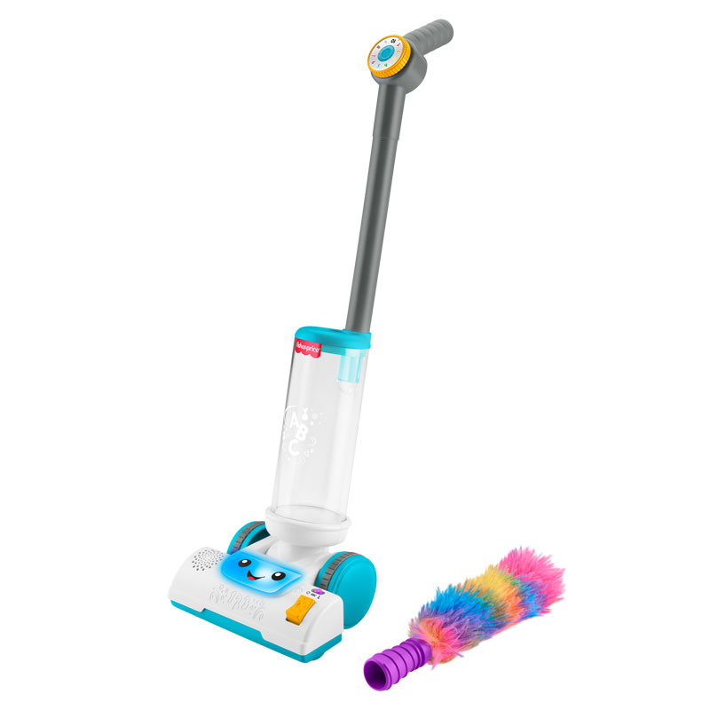 Fisher-Price® Laugh & Learn® 2-in-1 Vacuum Εκπαιδευτική Ηλεκτρική Σκούπα JMM35