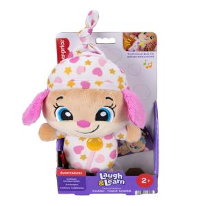 Fisher-Price® Laugh & Learn® Cuddle n' Snuggle Sis Εκπαιδευτικό Σκυλάκι Αγκαλιάς Ροζ JMM45
