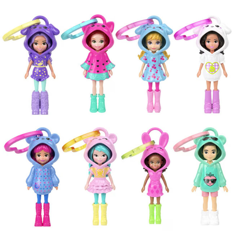 Mattel Polly Pocket Κούκλα με φουτεράκι - Σχέδια JMN38