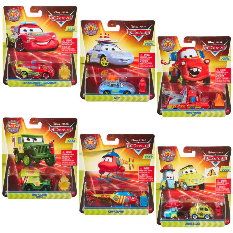 Mattel Disney Pixar Cars Αυτοκινητάκια Με Αξεσουάρ - Σχέδια JMX72