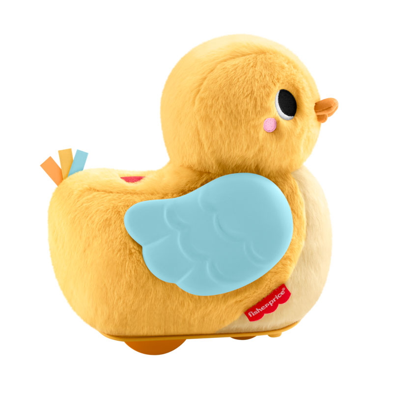 Fisher-Price® 4-in-1 Cuddle & Crawl Duck - Μαλακό Παπάκι με κίνηση και ήχους JMX99