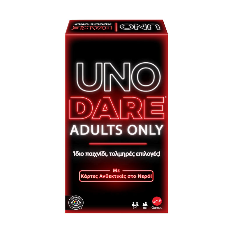 Mattel Uno Dare (Ελληνική Έκδοση) JNL31