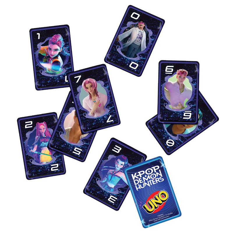 Mattel Uno K-Pop Demon Hunters JRV01