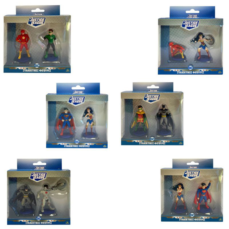 Giochi Preziosi Justice League Φιγούρες 7cm 2pack JUT01000