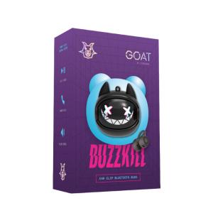 GOAT by Kiddoboo Earbuds Buzzkill KBG08BLK