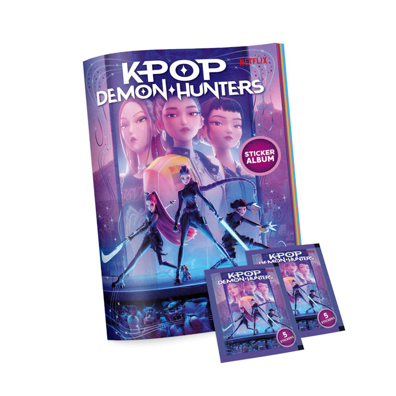 Giochi Preziosi K-Pop Demon Hunters Άλμπουμ & 10 Αυτοκόλλητα KPDH482050