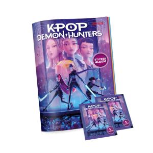 Giochi Preziosi K-Pop Demon Hunters Άλμπουμ & 10 Αυτοκόλλητα KPDH482050
