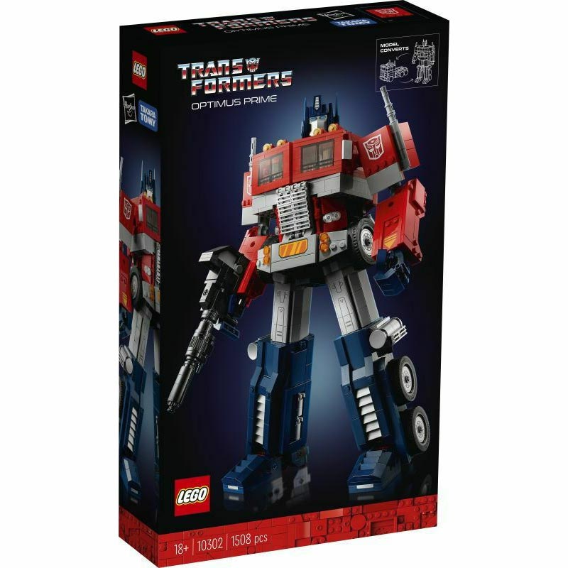 Lego Icons Transformers Optimus Prime 10302