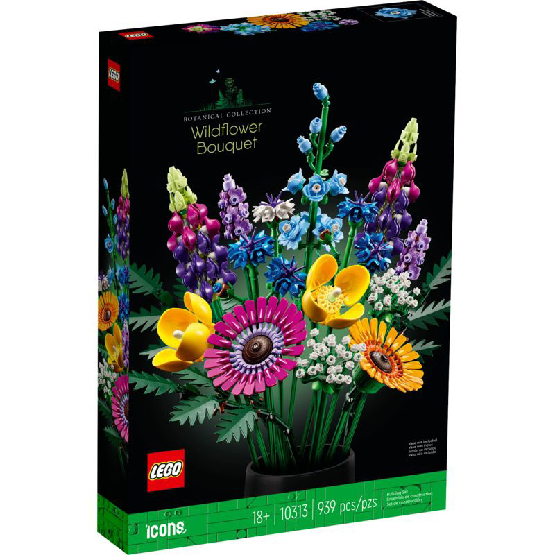 Lego Icons Wildflower Bouquet 10313