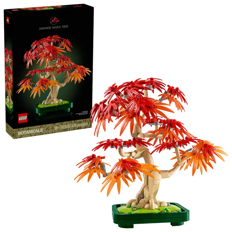 Lego Botanical Collection Japanese Red Maple Bonsai Tree 10348