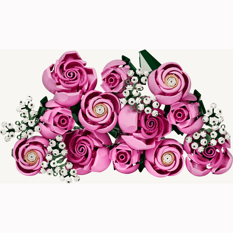 LEGO Botanical Bouquet Of Pink Roses 10374