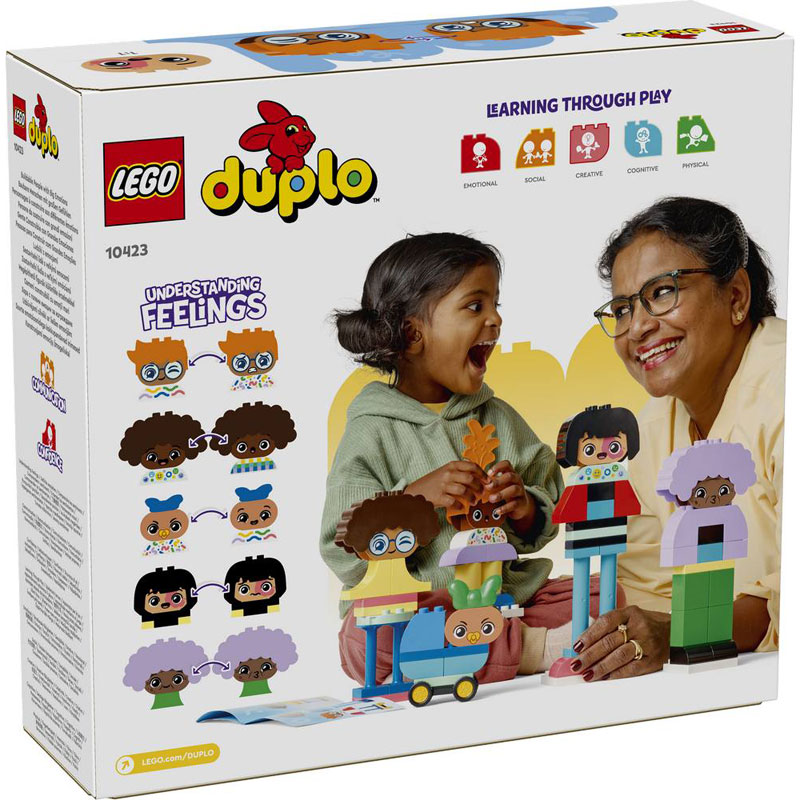 LEGO Duplo Town Buildable People With Big Emotions 10423